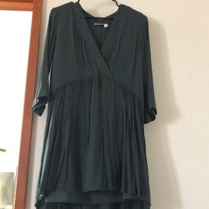 Hinge drop waist dress